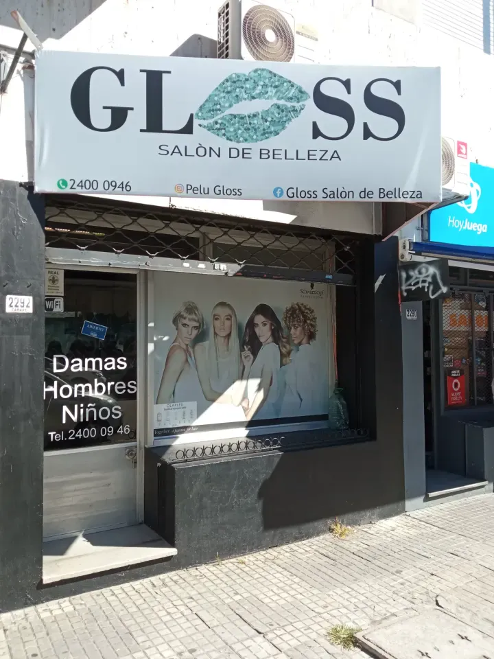 Frente de Gloss Salón de Belleza