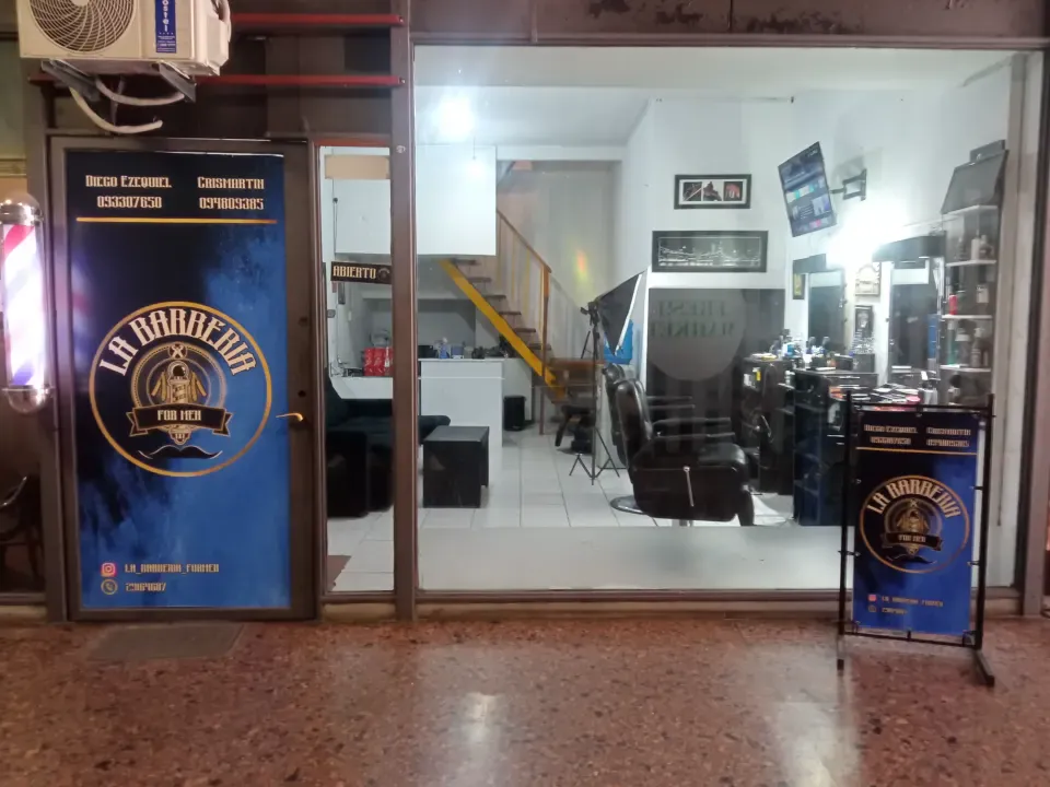 Frente de La Barbería FOR MEN