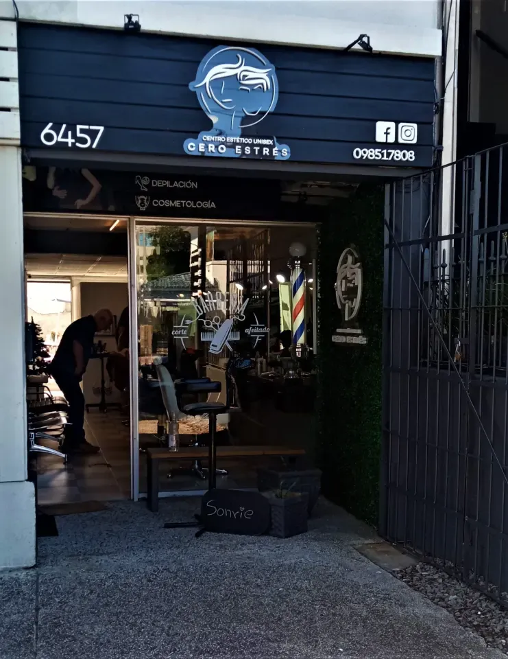 Frente de Peluqueria Cero Estres