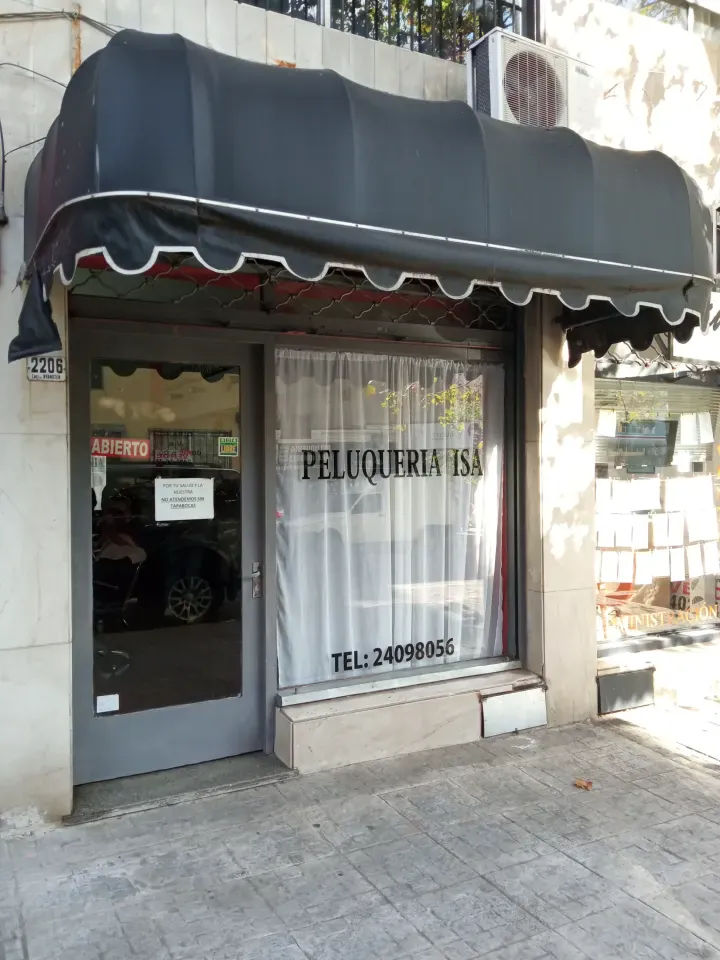 Frente de Peluquería ISA