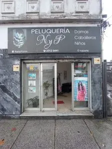 Frente de Peluquería N y P